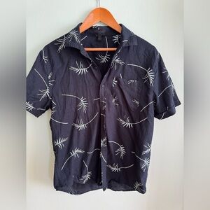 Magaschoni Dark Blue Blouse with Light Accents